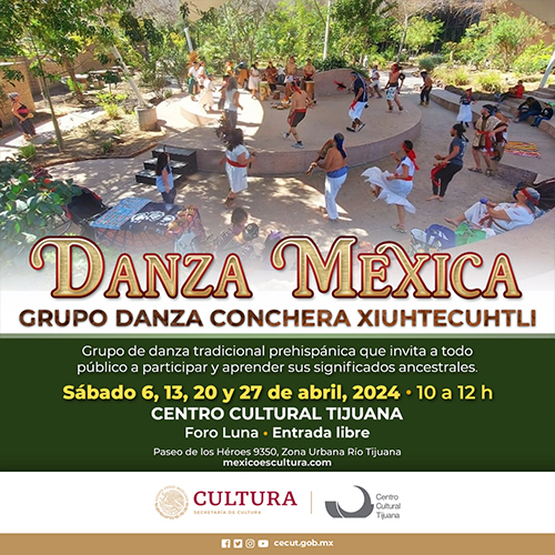Danza Mexica con el grupo Danza Conchera Xiuhtecuhtli