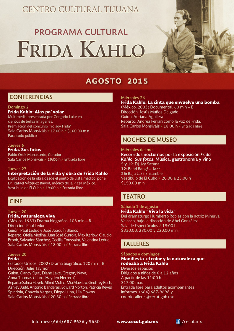 Programa Cultural Frida Kahlo
