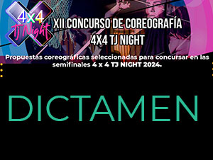 Acta de Dictamen de XII Concurso de Coreografía 4x4 TJ NIGHT