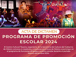 Acta de Dictamen de la Convocatoria Programa Promoción Escolar 2024