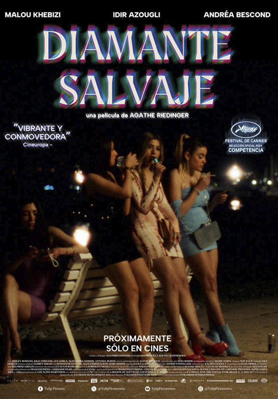 Diamante salvaje (Francia, 2024) Drama. 103 min. B | Dir. Agathe Riedinger 