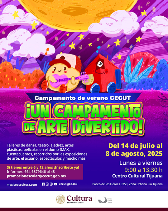 ¡Un campamento de arte divertido! 