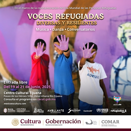Voces refugiadas conmemorando la diversidad y resilienci