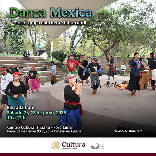 Danza Mexica con el grupo Danza Conchera Xiuhtecuhtli